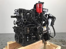 80 HP Komatsu SAA4D95-LE5, Complete Diesel Engine, Rebuilt