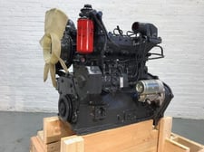 Komatsu S4D95, Complete Diesel Engine, Rebuilt