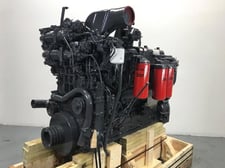 Komatsu SAA6D125E-5, Complete Diesel Engine, Rebuilt