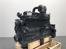 Komatsu SA6D105, Complete Diesel Engine, Rebuilt