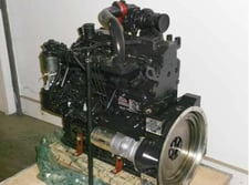 Komatsu S4D95LE-3, Complete Diesel Engine, Rebuilt