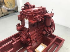 110 HP Cummins QSB4.5, Complete Diesel Engine, Rebuilt