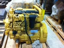 100 HP Caterpillar C4.4, Complete Diesel Engine, Rebuilt