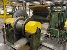 Paxson, scrap winder, 1" x .250" capacity, 2200 lb., 20" width x 32" outside dimension scrap ball, 1975