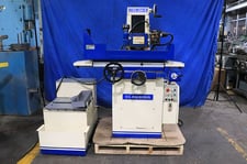 6" x 18" Clausing #CSG-2A618, surface grinder, 8" x 3/4" x 1.25" B wheel, electromagnetic chuck, hydraulic