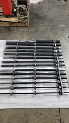 JF Berns, 3" spindle bore liners for machines, (14 available)