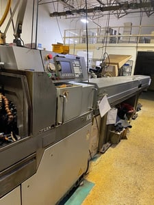 Citizen #K16VIIP(1F7P), CNC swiss lathe, 5/8" capacity, Fanuc 31i, 12' Citizen CAV16-IS magazine bar feed