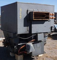 1000 HP 3577 RPM Reliance, Frame 19EA5805, 460 Volts, pkgd with Ingersoll-Rand 3x10DA-13 multistage pump