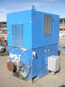 1750 HP 3570 RPM Louis Allis, Frame 7310DS, weather protected, 1.15 service factor, 2300 Volts