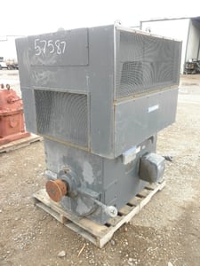 350 HP 3565 RPM Westinghouse HSW2, Frame 5009H, 1.15 service factor, 4160 Volts