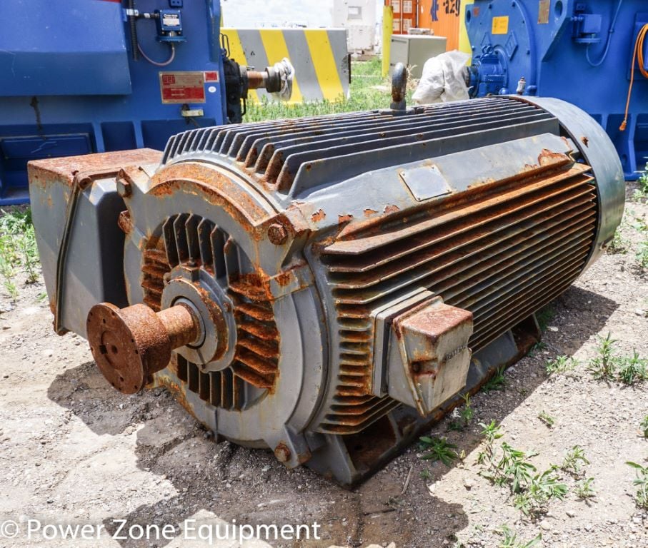 400 HP 3570 RPM Siemens PE-21 Plus, Frame S449, TEFC, 1.15 service factor, 460 Volts
