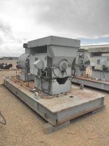 600 HP 1187 RPM Westinghouse 768527, Frame 5809L, 1.15 service factor, 2300/4160 Volts