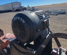 75 HP 1200 RPM U.S. Motors, Frame 405T TB, TEFC, 1.15 service factor, 460 Volts, w/motor, pump, fluid end on