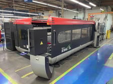 Amada #LC3015F1NT, CNC Co2 laser, 4000 watt, 5' x 10' sheet, 121" X, 61" Y, 3.94" Z, Amada NT, chiller, dust