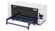 HSG #X3015-3, fiber laser 3000 watts, 5' x 10' table, dust collector, chiller, 2024, new