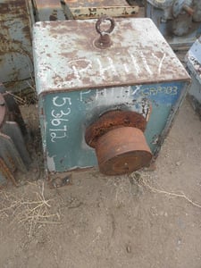 50 HP @ 1750 RPM, Philadelphia #8HL2, inline gearbox, 156 RPM out, 11.25:1 ratio