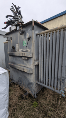 1500 KVA 12000 Primary, 480 Secondary, Westinghouse