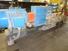 1.57" Coperion #Mega-40, co-rotating twin screw extruder, 200 HP, Powerflight VFD Control, 2008
