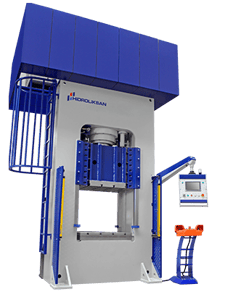 220 Ton, Hidroliksan #HSA-200, H-frame press, 39.3" stroke, 331.4"x39.3" table,new