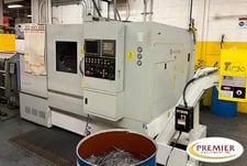 Hardinge #SR200MSY, multi-axis CNC turning center, GE Fanuc i Series SR, 20.4" swing, 2.5" bar, 2008