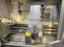 Index #G250, 3.5" bar, Siemens D Control, 2-spindles, 3500 RPM, live tools, Steady Rest, 2008