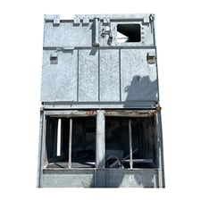 470 Ton, Imeco #IDC-1880-4, evaporative condenser, 2 motors, 1 tower units, 79525 cfm, 300 psi, 715 GPM, 2001