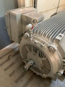 800 HP 3585 RPM Siemens, Frame 5013S, TEFC, BB, 460 Volts