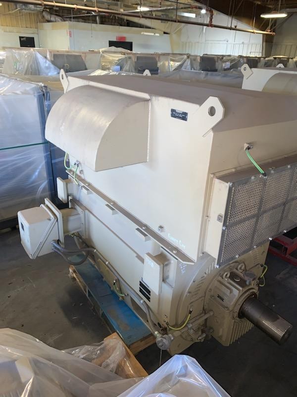 800 HP 1788 RPM General Electric Wolong, Frame 5810Z, weather protected enclosure type 2, SB, 4160 Volts