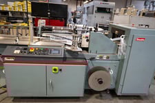 Shanklin #F-5A, automatic side seal shrink wrapper with shanklin t