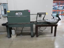 Weldotron #6101, L-bar sealer with hear tunnel