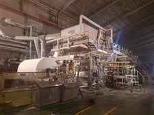 Recard #Crescent former tissue machine, 65 TPD