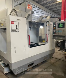 Haas #VF-1D, CNC vertical machining center, 24 side mount tool changer, 20" X, 16" Y, 20" Z, 30000 RPM, BT30