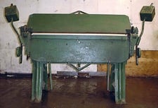 14 gauge x 4' Brown & Boggs, apron brake