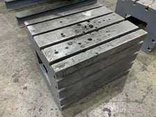 Box drill table, 30 x 24 x 20, T-slots