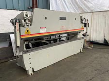 100 Ton, Accurpress #710012, CNC hydraulic press brake, 12' overall, 126" between housing, 8" stroke, 10 HP
