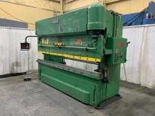 165 Ton, Pacific #J165-12, hydraulic press brake, 12' overall, 126" between housing, 10" stroke, 7" throat