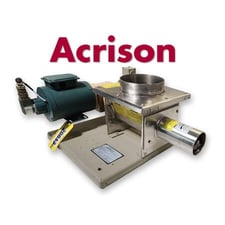 4" Acrison #101-K, Stainless Steel volumetric screw feeder