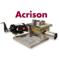 4" Acrison #101-K, Stainless Steel volumetric screw feeder