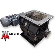 12" x 12" WM width Meyer & Sons #12DDVFDR, rotary airlock feeder, 1 HP, 208-230/460 V., 3-phase, new