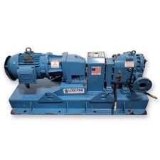 10-15 GPM @ 200 psi, Lobepro #SS8T, positive displacement rotary lobe pump, 5 HP, 200&deg;F