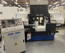 14" x 14" Indotech #Aviator-CNC-14, dual column programmable bandsaw, 2024