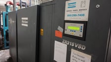 3000 scfm, 125 psig, Atlas Copco #ZR315VSD, Compressor & Arrow Air Dryer, oil-free, water-cooled, 400 HP