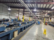 Buhrs #4000, Inserting Line, (4) qty., 4000 pcs./hr., 15-pocket binders, 12" width x 17.5" L max size