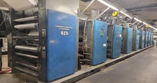 Heidelberg #M600-B24, Web Offset Press, (8) Print Unit, (2) Web, 22.75" cutoff x 38" width, 50" Splicer roll