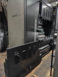 Heidelberg #M600A, Web Press System, (4) Print Unit, (1) Folder, 22.75" cutoff x 38" width, 150 kW press