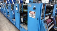 Sanden #Quantum-1250, Variable Cutoff Web Press System, (6) Color, 28"/24" cutoff x 20.5" width, 2500 lb.