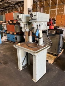 2 Spindle Clausing, pedestal drill press