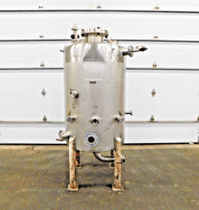 250 gallon DeLavel Seperator Co. 304 Stainless Steel tank