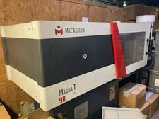 90 Ton, 9.6 oz., Milacron #MTS-90, Injection Molding Machine, 15.94" x 14.17" platen, 2015