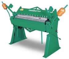 12 gauge x 4' Tennsmith #F6-48-12, heavy duty box & pan bending brake, 1.5" max lift of beam, NEW